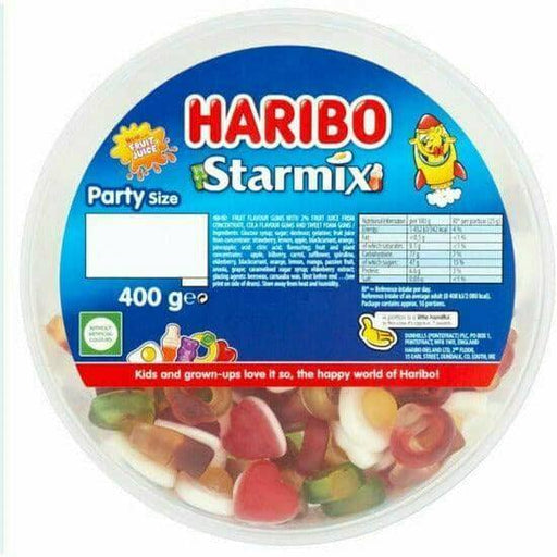 Haribo | Haribo Starmix | Party Size Sweet Tub | The Sweetie Shoppie