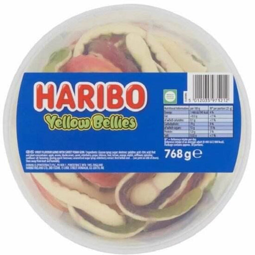 Haribo | Haribo Yellow Bellies Snakes | Sweet Tub | The Sweetie Shoppie