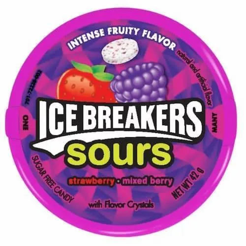 Hershey's | Ice Breakers | Sours Wild Berry | Sugar Free | The Sweetie Shoppie