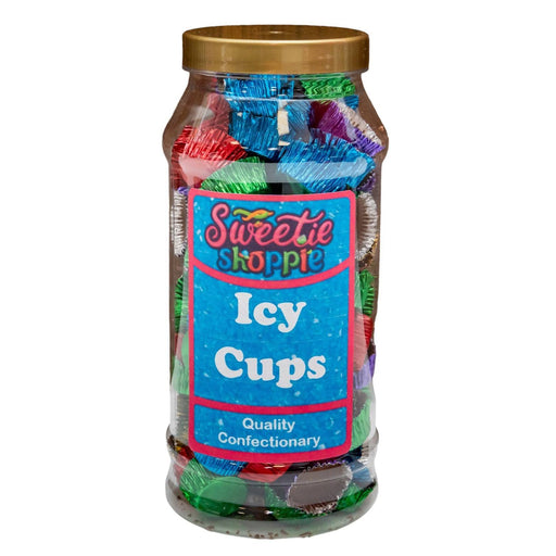 The Sweetie Shoppie | Icy Chocolate Cups | Sweet Jar 970ml | The Sweetie Shoppie