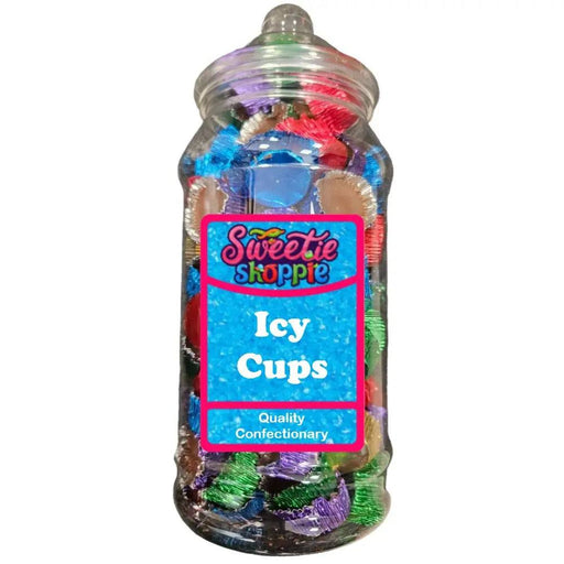 The Sweetie Shoppie | Icy Chocolate Cups | Sweet Jar 970ml | The Sweetie Shoppie