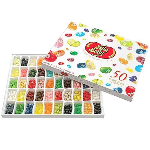 Jelly Belly | 🌈 Jelly Belly | 50 Flavour Jelly Beans | Large Gift Boxed | The Sweetie Shoppie
