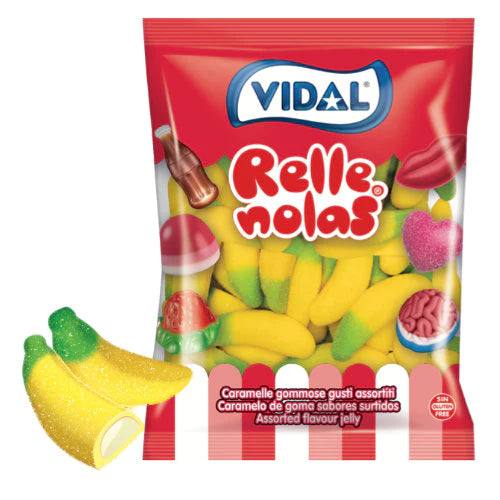 Vidal | Jelly Filled Bananas | Vidal | The Sweetie Shoppie