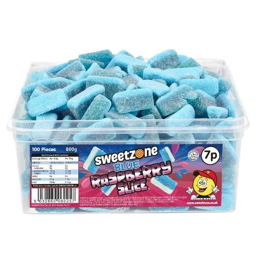Sweetzone | Jelly Raspberry Blue Slice | Sweet Tub | Sweetzone | The Sweetie Shoppie