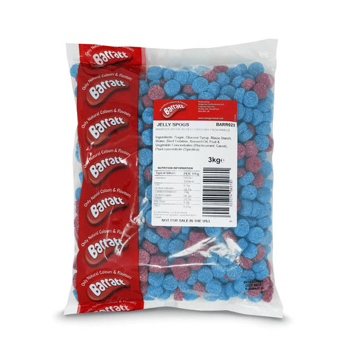 The Sweetie Shoppie | Jelly Spogs & Jelly Buttons | 100g | The Sweetie Shoppie