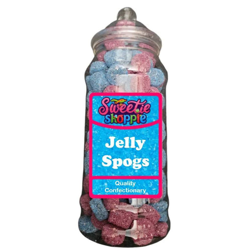 The Sweetie Shoppie | Jelly Spogs | Sweet Jar 970ml | The Sweetie Shoppie