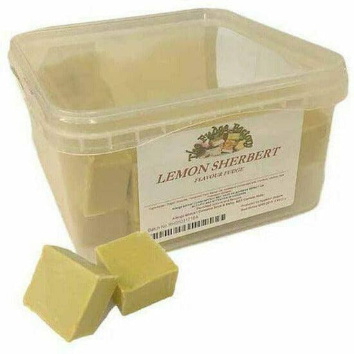 The Fudge Factory | Lemon Sherbet Flavoured Luxury Fudge | The Fudge Factory | The Sweetie Shoppie