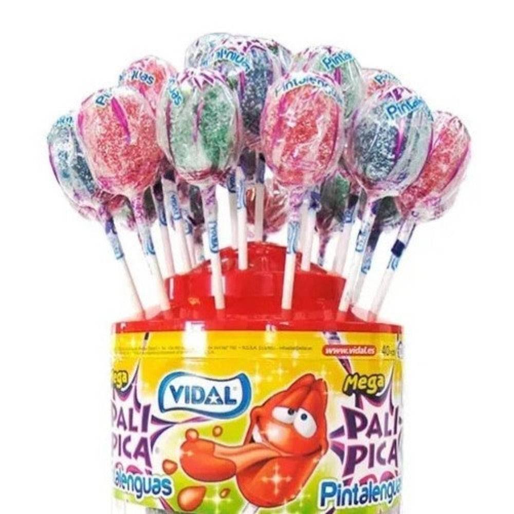 Vidal | Mega Zoom Tongue Painter Lollies | Vidal | The Sweetie Shoppie