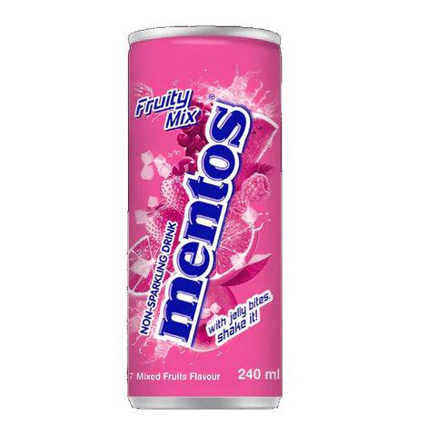 Mentos - Mentos Soda - Fruity Mix - Can Drink - 240ml - The Sweetie Shoppie