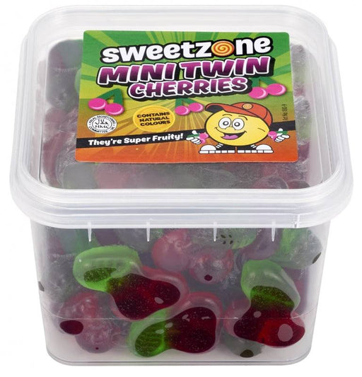 Sweetzone | Mini Twin Cherries 170g | Mini Sweet Tub | Sweetzone | The Sweetie Shoppie