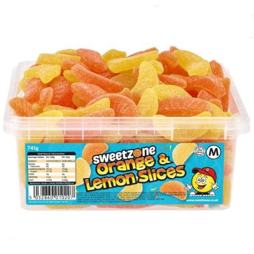 Sweetzone | Orange & Lemon Slices | Sweet Tub | Sweetzone | The Sweetie Shoppie