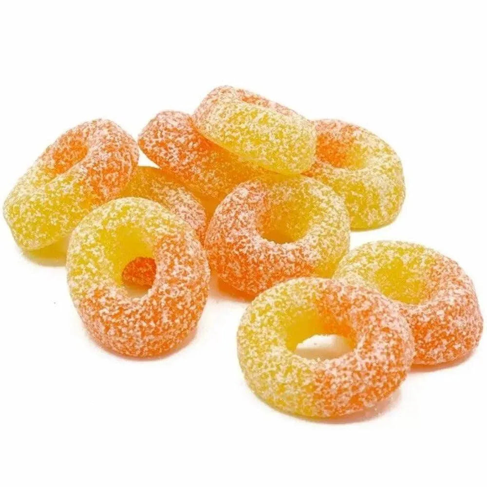 Kingsway | Peach Rings | 100g | The Sweetie Shoppie