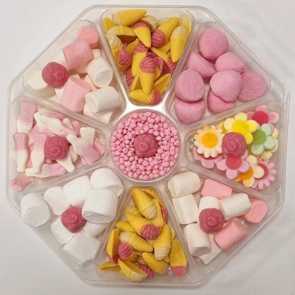 The Sweetie Shoppie | Peppa Pig Themed Sweet Platter | Pink Sweets | Gender Reveal / Kids Birthday Party | The Sweetie Shoppie