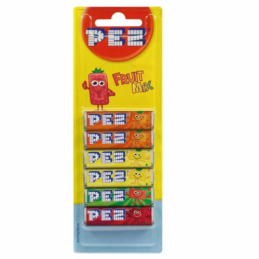Pez | Pez Fruit Mix Refills | 6 Pack 51g | The Sweetie Shoppie