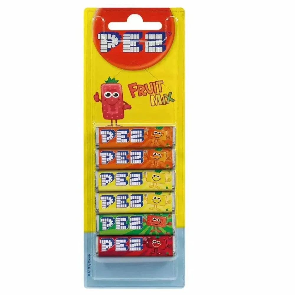 Pez - Pez - Fruit Mix Refills - (6 in a Pack) - The Sweetie Shoppie