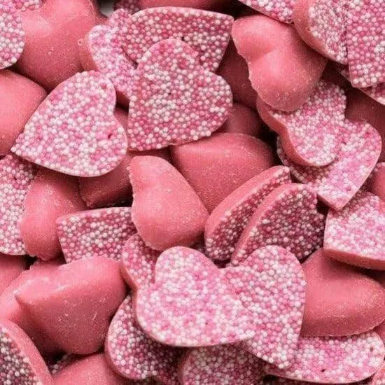 Hannah's | Pink Hearts | 100g | The Sweetie Shoppie