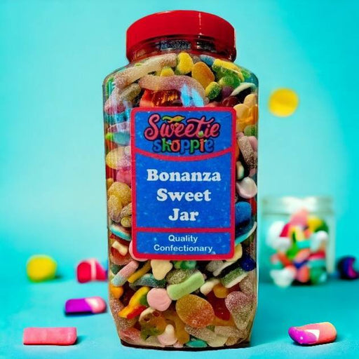 The Sweetie Shoppie | Pre Mixed Bonanza Extra Large 4.5L Gift Jar | The Sweetie Shoppie