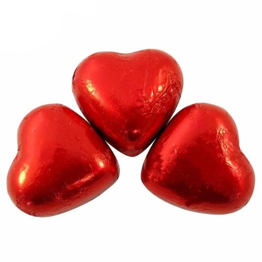 Kingsway | Red Foiled Milk Chocolate Hearts | Kingsway | The Sweetie Shoppie