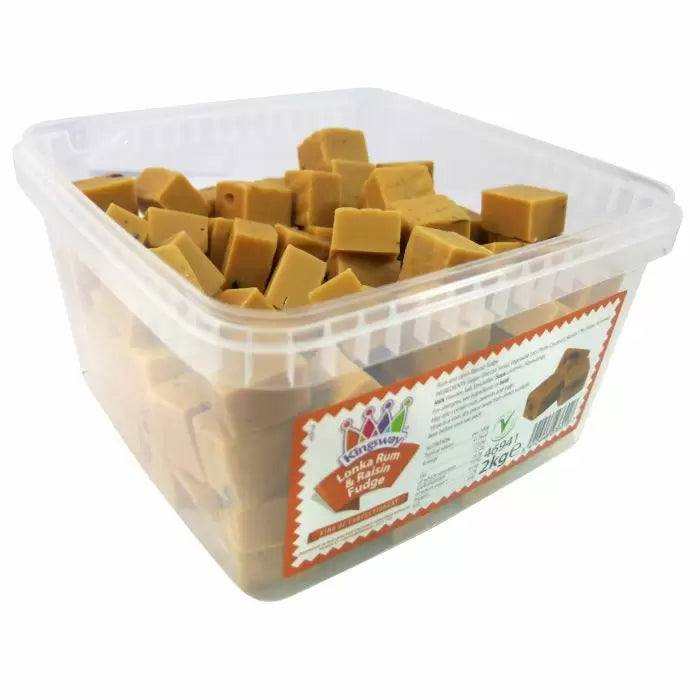 Kingsway | Rum & Raisin Handmade Fudge | Kingsway | The Sweetie Shoppie