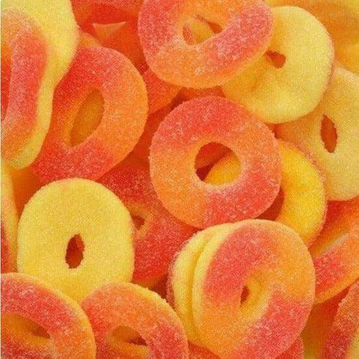 Dulce Plus | Sour Peach Rings | 100g | The Sweetie Shoppie