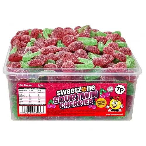 Sweetzone | Sour Twin Cherries | Sweet Tub | Sweetzone | The Sweetie Shoppie