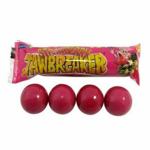 Zed Candy | Strawberry Jawbreakers x 4 pack, 41g, Zed Candy | The Sweetie Shoppie