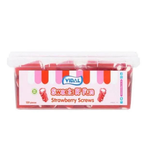 Vidal | Strawberry Screws | Sweet Tub | Vidal | The Sweetie Shoppie