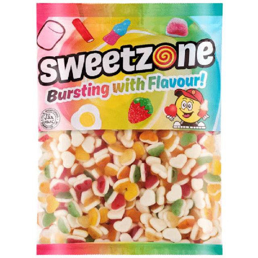 Sweetzone | Sweetzone | Fruity Hearts | 1kg Bag | The Sweetie Shoppie