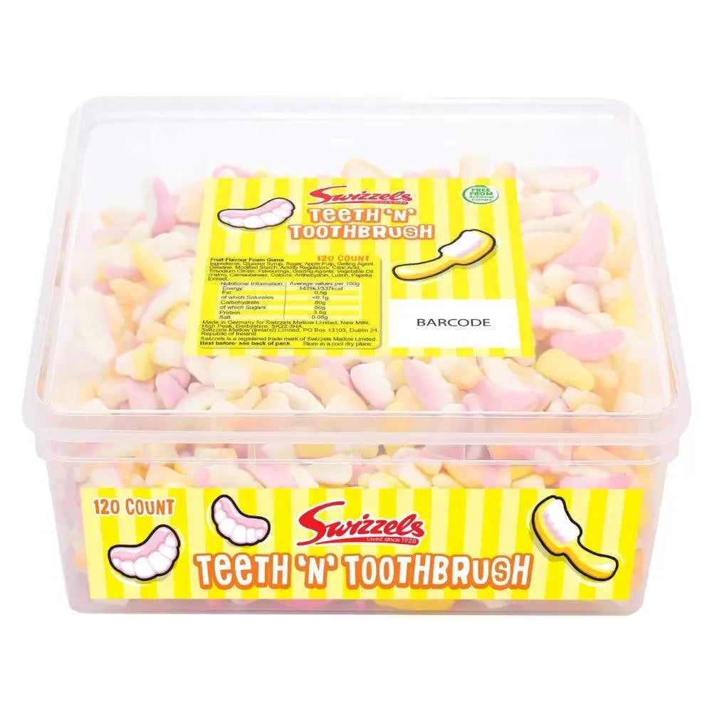 Swizzels | Swizzels | Teeth n Toothbrush | Sweet Tub | The Sweetie Shoppie