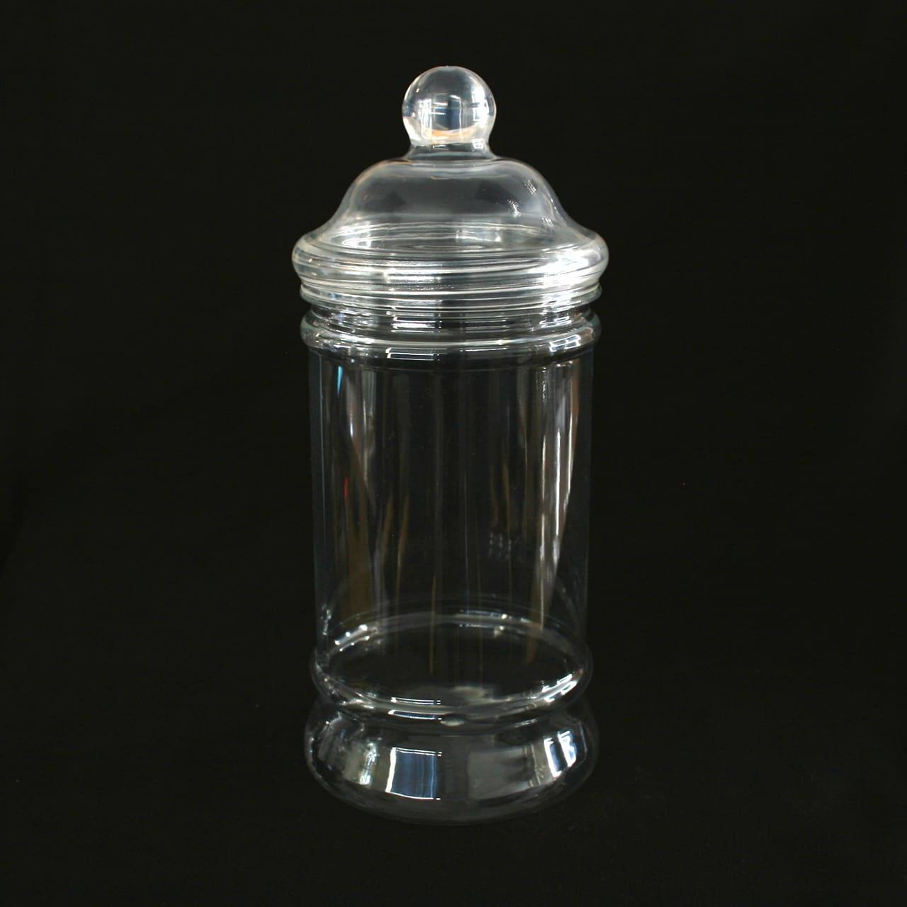 The Sweetie Shoppie | Victorian Plastic Sweet Jar Storage | 500ml (Empty) | The Sweetie Shoppie