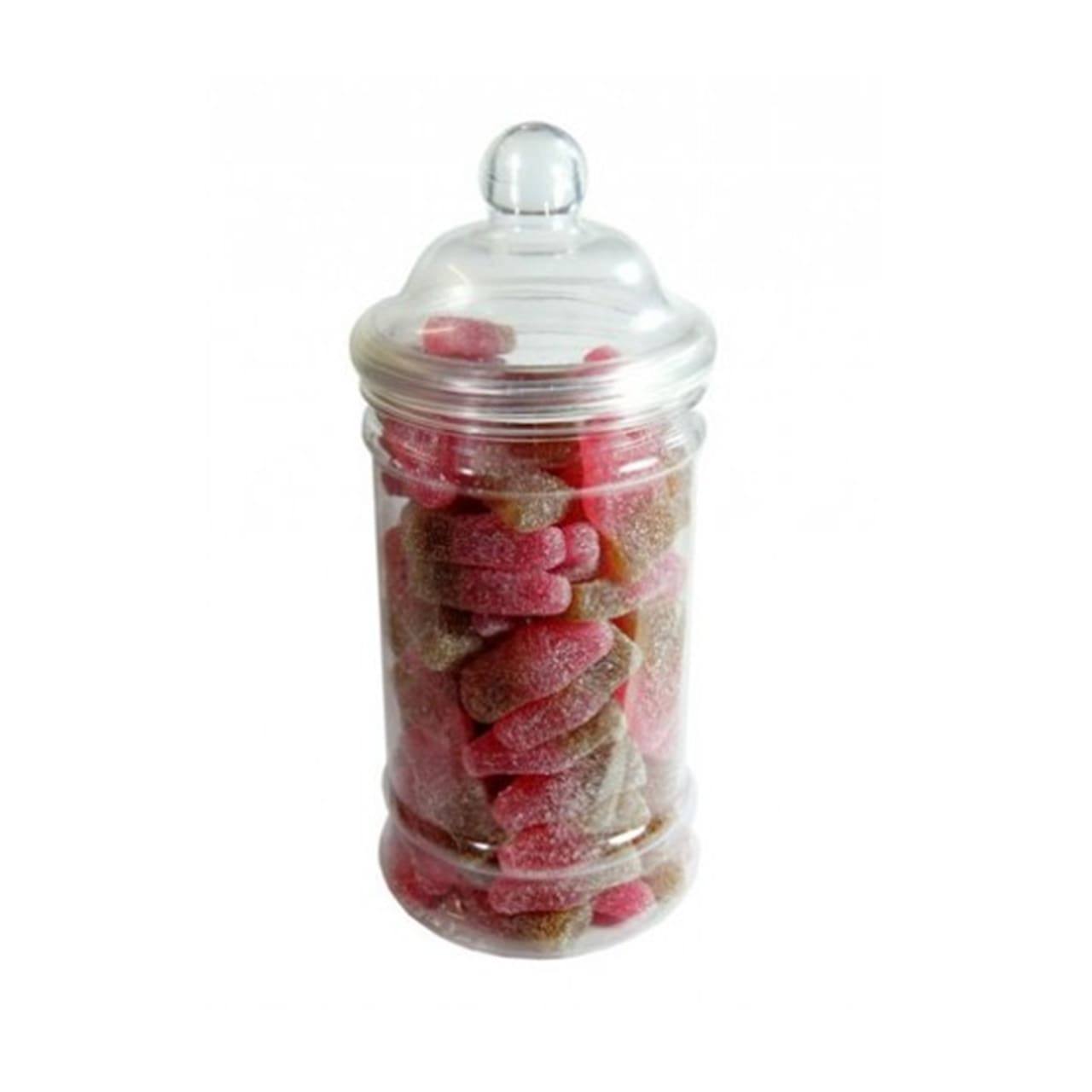 The Sweetie Shoppie | Victorian Plastic Sweet Jar Storage | 500ml (Empty) | The Sweetie Shoppie