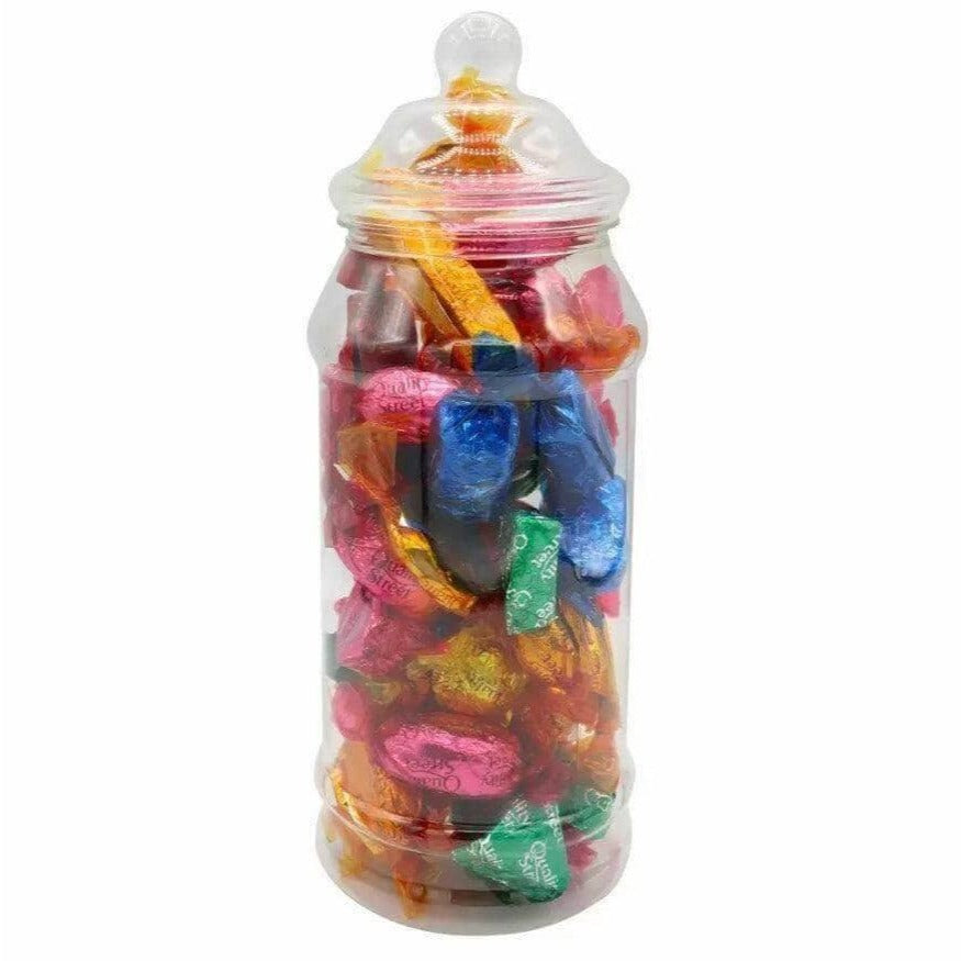 The Sweetie Shoppie | Victorian Plastic Sweet Jar Storage | 970ml (Empty) | The Sweetie Shoppie