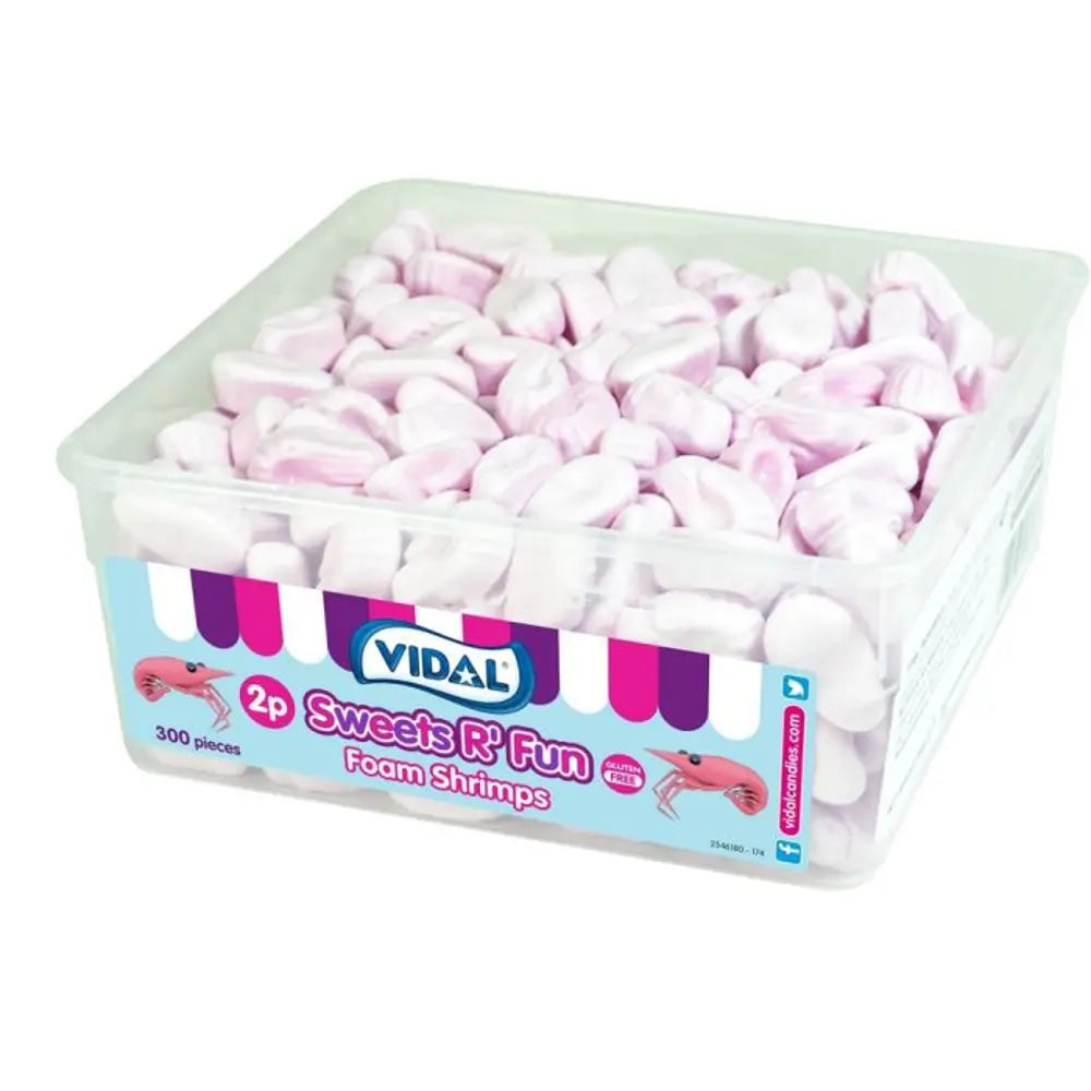 Vidal | Foam Shrimps | Sweet Tub