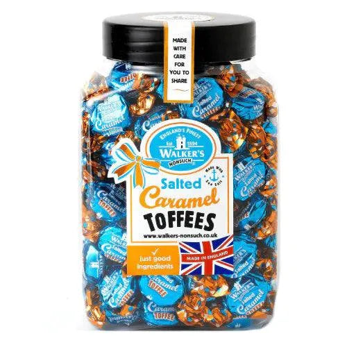 Walkers | Walkers | Toffee Salted Caramel Toffees | 1.25kg Gift Jar | The Sweetie Shoppie