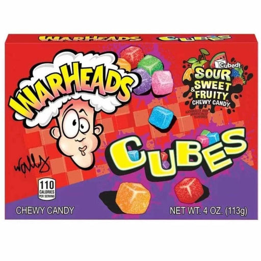 WarHeads | Warheads Sour Chewy Cubes 113g - American Candy Sweets | The Sweetie Shoppie