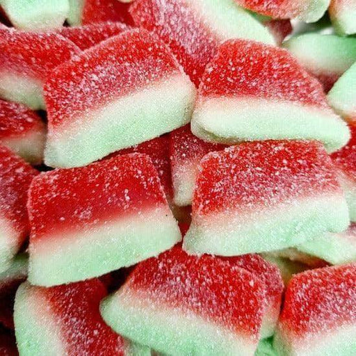 Vidal | Watermelon Slices - Green Chewy Sugary Sweets - Vidal | The Sweetie Shoppie