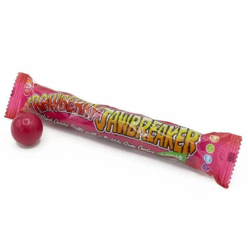 Zed Candy | Zed Candy | Strawberry Jawbreaker | 6 Ball Pack | The Sweetie Shoppie