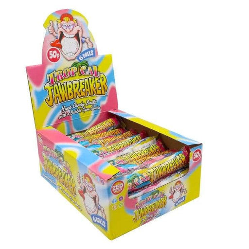 Zed Candy | Zed Candy | Tropical Jawbreaker | 6 Ball Pack | The Sweetie Shoppie