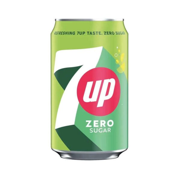 Pepsi - 7UP - Zero Sugar - Free Lemon & Lime - Can - 330ml - The Sweetie Shoppie