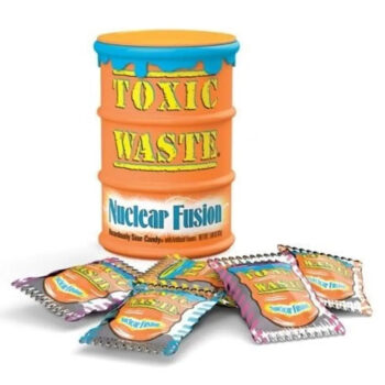 Toxic Waste Nuclear Fusion Drum 42g Tub – Sour Candy with Unique Flavour Combos