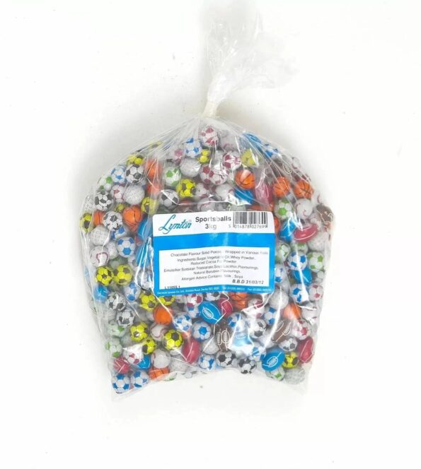 Kingsway - Chocolate Flavour Sports Balls Mix - 100g - The Sweetie Shoppie