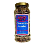 The Sweetie Shoppie - Chocolate Jazzies - Sweet Jar 970ml - The Sweetie Shoppie