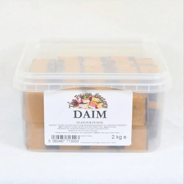 The Fudge Factory | Daim Bar Creamy Fudge | The Fudge Factory | The Sweetie Shoppie