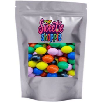 A bag of Kingsway Standard Gobstoppers, colorful and long-lasting hard candy treats