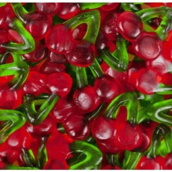 Haribo Happy Cherries, gummy sweets shaped like cherries with a juicy, fruity flavor.