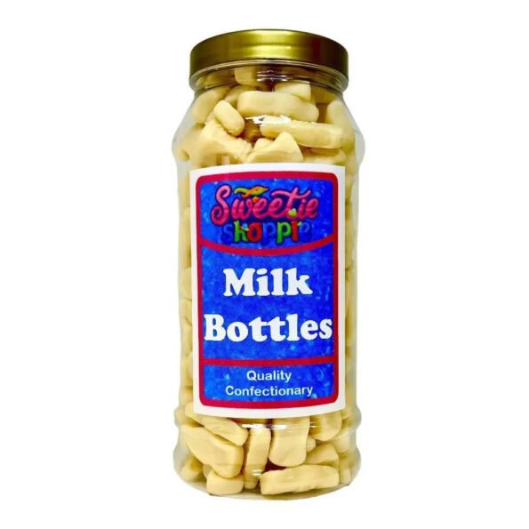 The Sweetie Shoppie - Milk Bottles - Sweet Jar 970ml - The Sweetie Shoppie