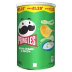 Pringles - Pringles Sour Cream & Onion 70g PMP £1.25 - The Sweetie Shoppie