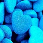 Vidal - Shiny Blue Hearts - Vidal - The Sweetie Shoppie