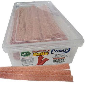 Vidal - Strawberry Sour Belts - Vidal - The Sweetie Shoppie