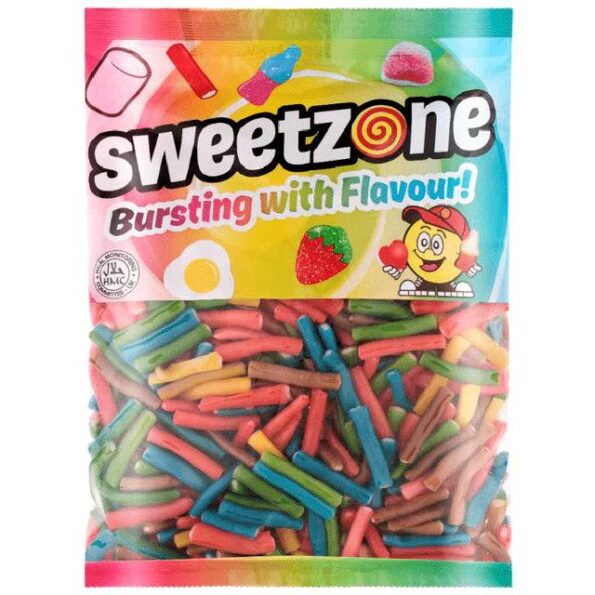 Sweetzone | Sweetzone | Rainbow Pencils | 1kg Bag | The Sweetie Shoppie